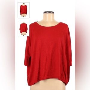 CAbi Pullover Sweater Red Women Size Medium